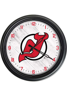 New Jersey Devils Outdoor LED Wall Clock