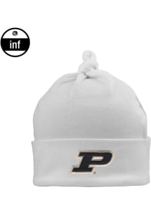 LogoFit Purdue Boilermakers Mya Baby Knit Hat - White