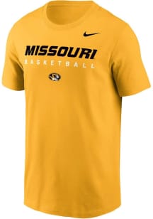 Nike Missouri Tigers Gold Legend Practice Short Sleeve T Shirt