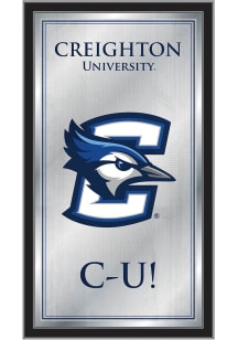 Creighton Bluejays Fight Song Hanging Back Bar Mirror