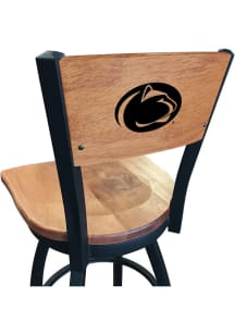 Penn State Nittany Lions Maple Seat Maple Back Swivel Pub Stool - Brown