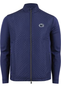 Penn State Nittany Lions Mens Navy Blue Mammoth Medium Weight Jacket