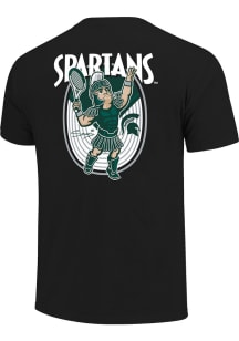 Michigan State Spartans Black Tennis Short Sleeve T Shirt