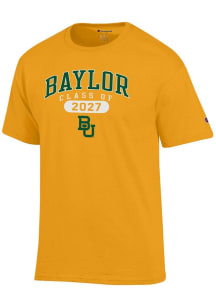 Champion Baylor Bears Gold Class of 2027 Jersey Short Sleeve T Shirt
