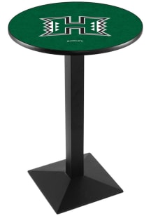 Hawaii Warriors Square Base Pub Table