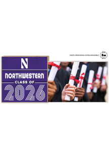 Northwestern Wildcats Class Of Floating Picture Frame - Purple