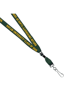 Jardine Baylor Bears 3/8 Class of 2026 Sublimated Lanyard - Green