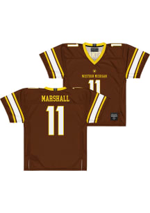 Terence Marshall  Campus Ink Western Michigan Broncos Brown NIL Football Jersey