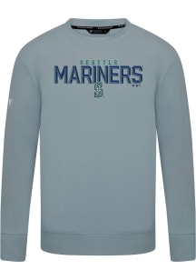Levelwear Seattle Mariners Grey Mandate Carve Long Sleeve T Shirt
