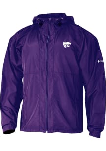 Columbia K-State Wildcats Mens Purple Prodigy Light Weight Jacket