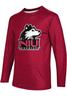 ProSphere Northern Illinois Huskies Red Heather Long Sleeve T Shirt