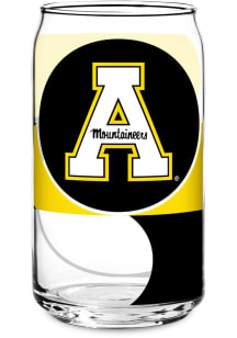 Appalachian State Mountaineers Glass Pint Glass - White