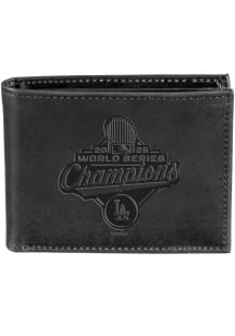 Los Angeles Dodgers 2025 World Series Champions Embossed Mens Bifold Wallet