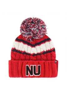 47 Nebraska Cornhuskers Red Emma Cuff Womens Knit Hat