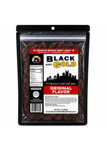 Pittsburgh Black & Gold Jerky Original 3oz Snack