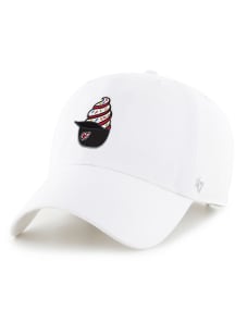 47 Arkansas Travelers Ice Cream Helmet Clean Up Adjustable Hat - White