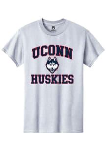 Summit Sportswear UConn Huskies Womens Graphite No 1 Neutral Short Sleeve T-Shirt