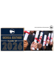 Georgia Southern Eagles Class of 2026 Floating Picture Frame - Navy Blue