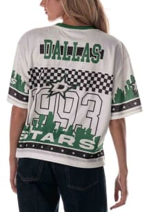 Dallas Stars Womens Mesh Poly Fashion Hockey Jersey - Ash