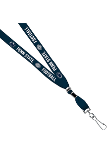 Jardine Penn State Nittany Lions 3/8 Football Sublimated w/Swivel Hook Lanyard - Navy Blue