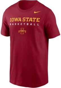 Nike Iowa State Cyclones Cardinal Legend Practice Short Sleeve T Shirt