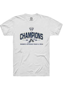 Summit Sportswear Akron Zips White MAC 2026 Women's Outdoor Track & Field Champions Short Sleeve T..