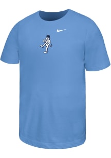 Nike UConn Huskies Youth Light Blue Johnathon Playing Baseball Short Sleeve T-Shirt