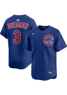 Alex Bregman Nike Chicago Cubs Mens Blue Alt Limited Baseball Jersey