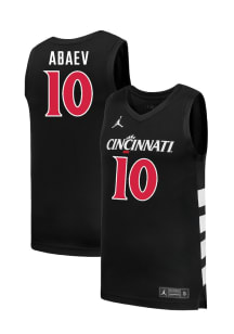 Shon Abaev  Nike Cincinnati Bearcats Black NIL Replica Jersey