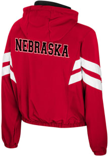 Colosseum Nebraska Cornhuskers Womens Red Levitation Light Weight Jacket