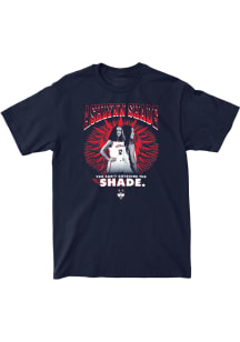 Ashlynn Shade UConn Huskies Navy Blue Women's Basketball You Can't Outshine The Shade Short Sleeve..