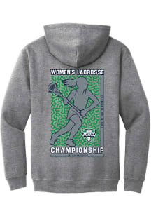Summit Sportswear MAC Mens Graphite Lacrosse Championship 2026 Long Sleeve Hoodie