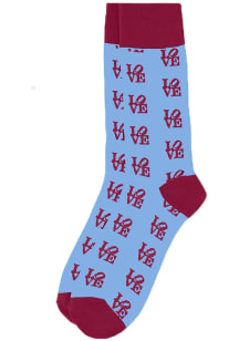 Philadelphia Philly Local Images All Over Mens Dress Socks