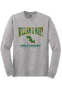 Summit Sportswear William & Mary Tribe Grey Field Hockey Long Sleeve T Shirt