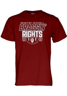 Blue 84 Indiana Hoosiers Red Beat Oregon Ducks Score Short Sleeve T Shirt