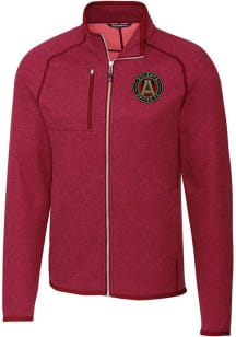 Cutter and Buck Atlanta United FC Mens Red Mainsail Medium Weight Jacket