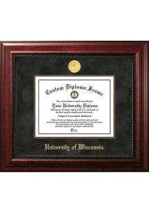 Wisconsin Badgers Executive Diploma Frame - Brown