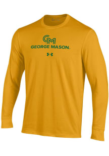 Under Armour George Mason University Gold Performance Long Sleeve T Shirt