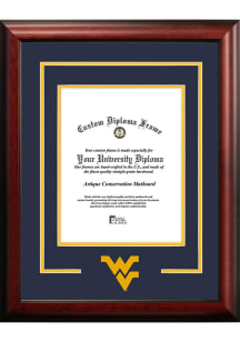 West Virginia Mountaineers Spirit Diploma Frame - Brown