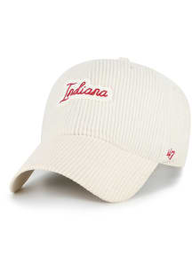 47 Indiana Hoosiers Natural Rope Script Clean Up Womens Adjustable Hat
