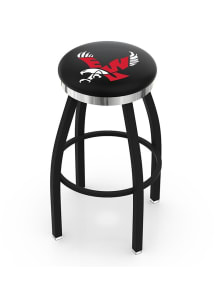Eastern Washington Eagles Chrome Seat Pub Stool - Black