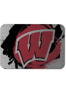 Wisconsin Badgers Paint Splash Mousepad