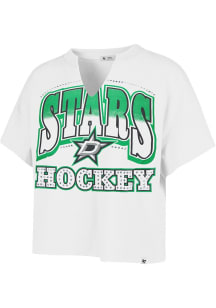 47 Dallas Stars Womens White Win Big Short Sleeve T-Shirt