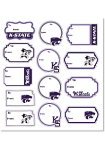 K-State Wildcats 8"x10" Gift Tag Sheet Gift Tags