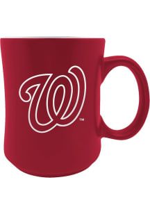 Washington Nationals 19oz Laser Etch Ceramic Mug - Red