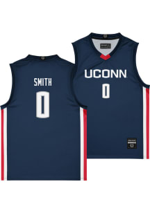 Malachi Smith  Campus Ink UConn Huskies Navy Blue NIL Jersey
