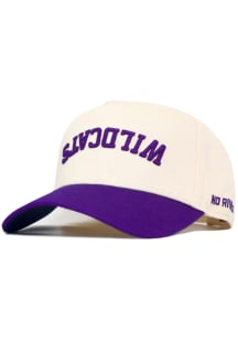 No Rivals K-State Wildcats Upside Down Wildcats Adjustable Hat - White