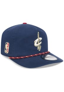 New Era Cleveland Cavaliers 2025 NBA Classic Edition Rope 19TWENTY Adjustable Hat - Navy Blue