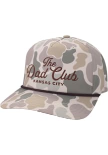 Kansas City Dad Club Navigator 5 Panel Adjustable Hat - Green