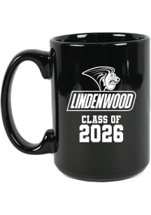 Lindenwood Lions Class of 2026 El Grande Ceramic Mug - Black